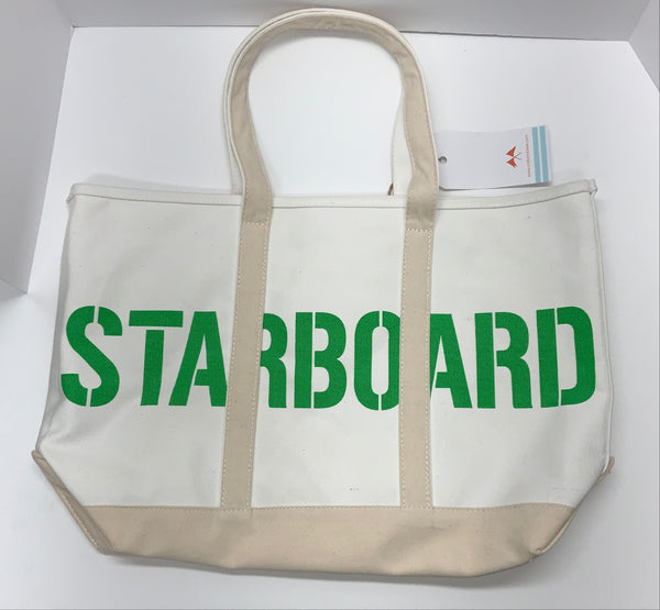 Port + Starboard Canvas Tote