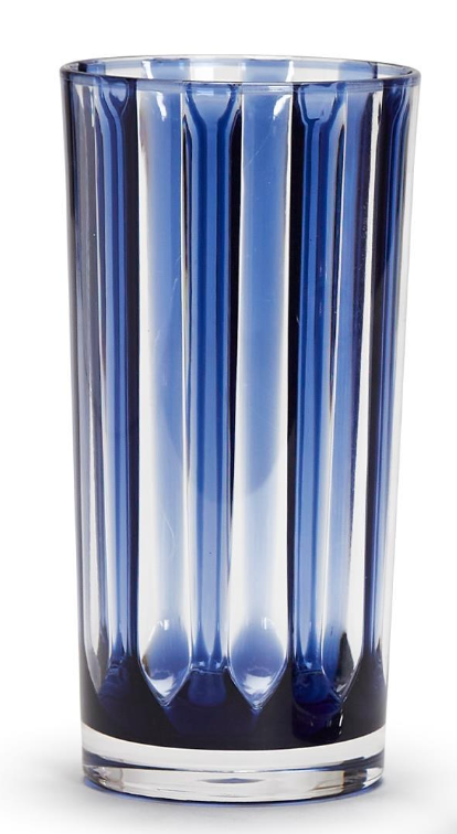 Water's Edge Blue Glass Set - Tumbler