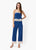 Gilda Silk Pant - Sailor