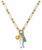 Amazonite Teardrop Charm