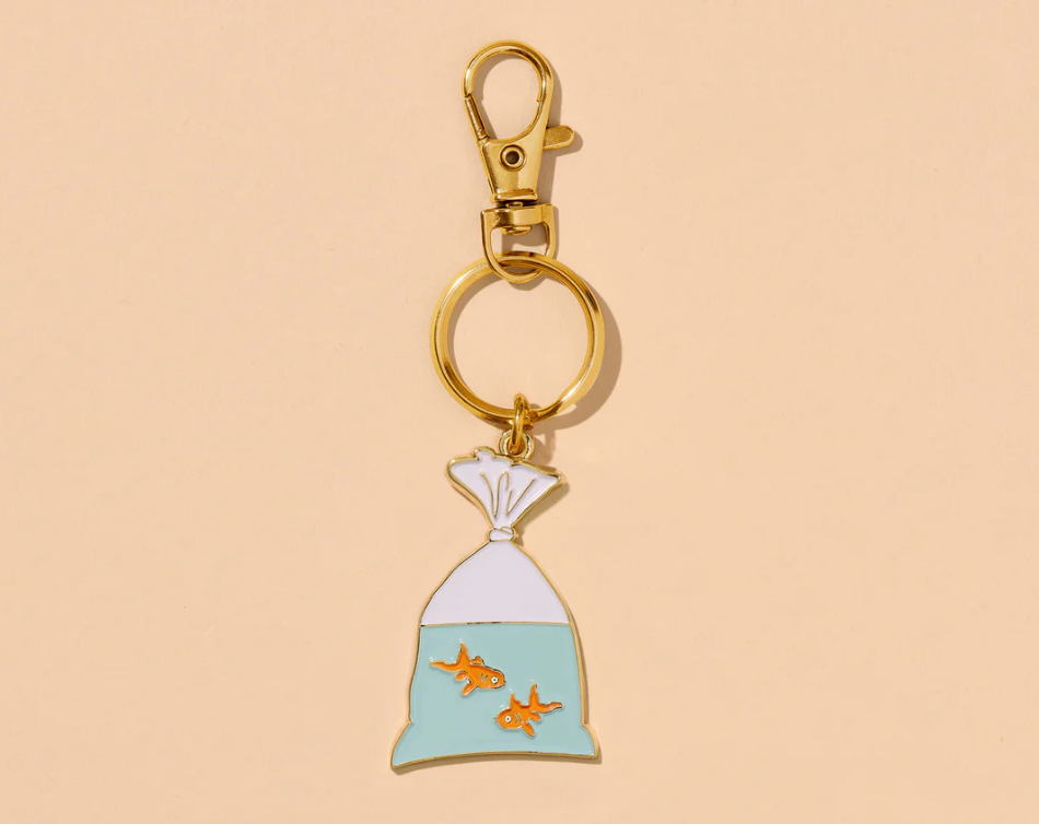 Goldfish Bag Keychain