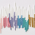Gold Glitter Dipped Birthday Candles