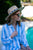 Positano Shirt Dress - Blue/White Cabana Stripes