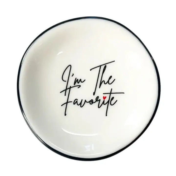 I'm The Favorite Ring Dish