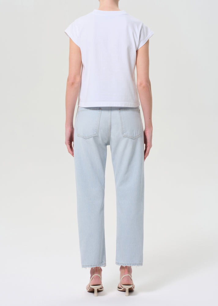 90s Mid-Rise Straight Crop - Requiem
