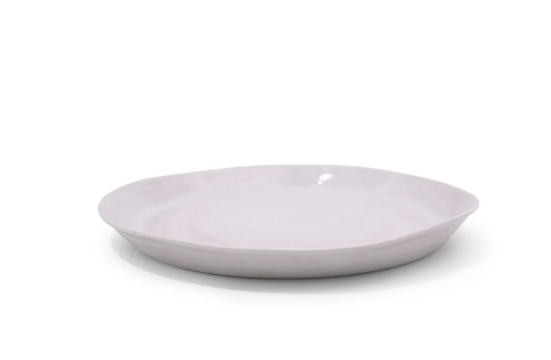 Large Round Serving Platter - Stone