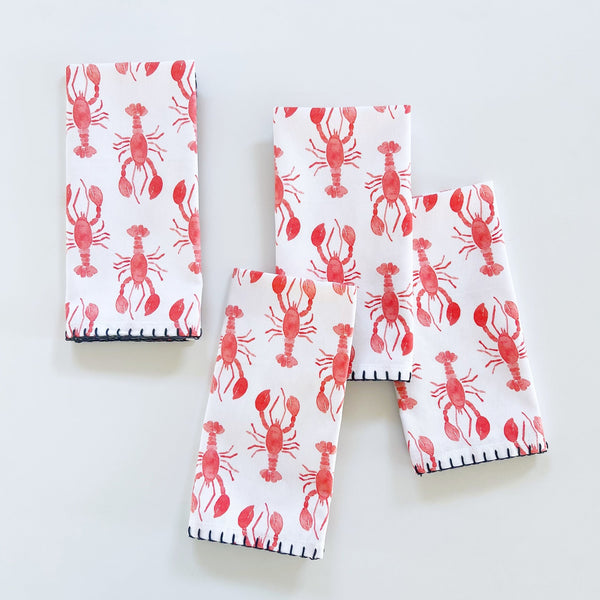 Lobster Cloth Napkin Set