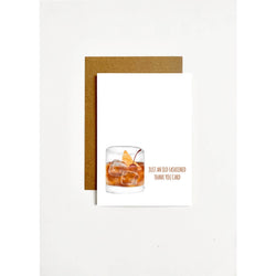 Old Fashioned Thank You Card