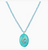 Large Oval Triple Beaded Choker - Pastel Apatite