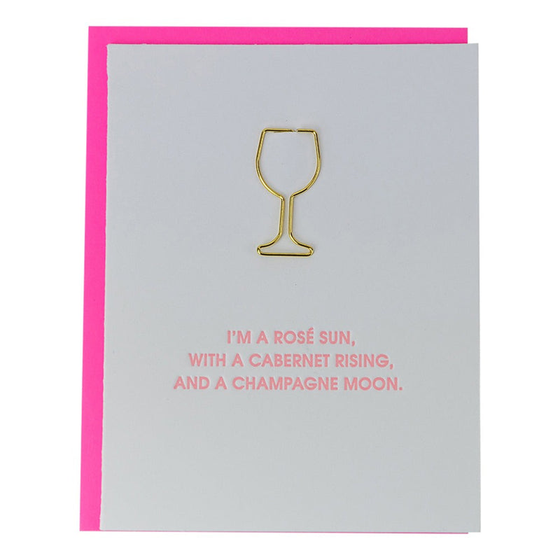 Wine Signs Paperclip Card