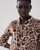 Corazon Printed Cotton Shirt - Natural & Brown