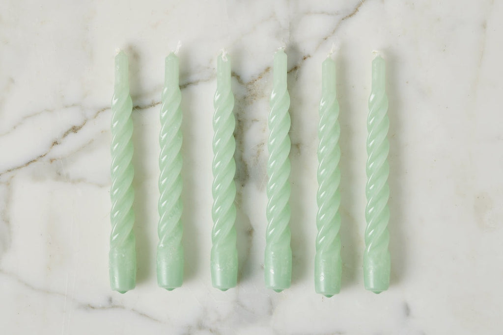 Twisted Taper Candle Set