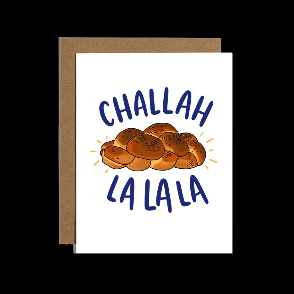 Challah La La La Hanukkah Card