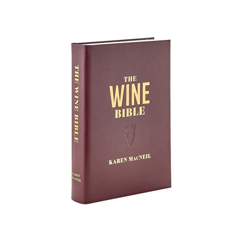 Leather Bonded The Wine Bible - Burgundy