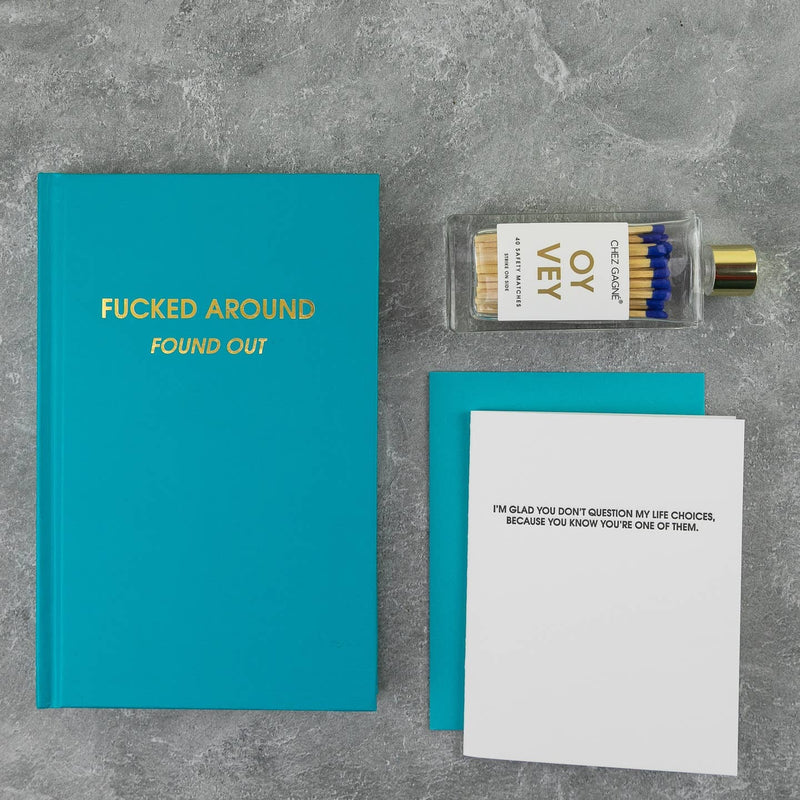 Oy Vey Glass Bottle Matches