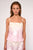 Nikki Cami - Pink/Ivory Sequins