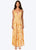 Dorinda Crinkle Chiffon Dress - Golden Hour