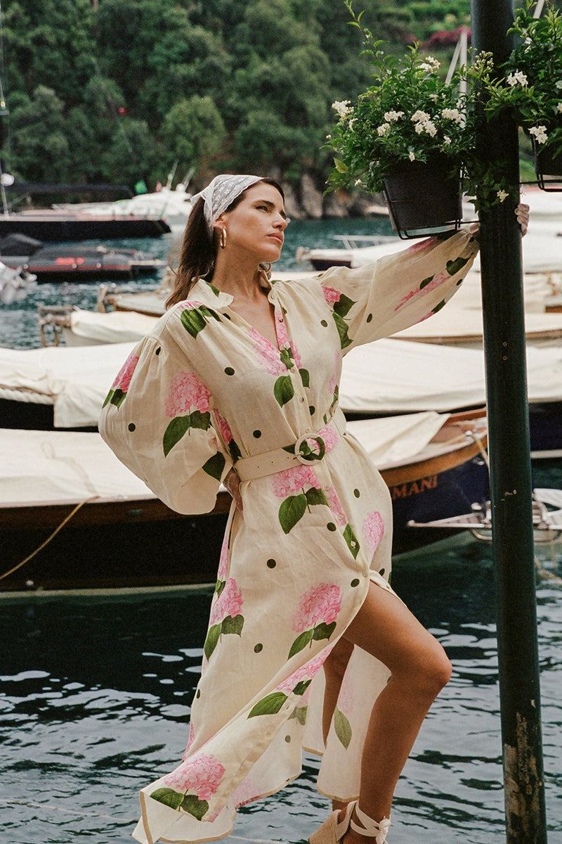Noddy Dress - Portofino Polka Dot