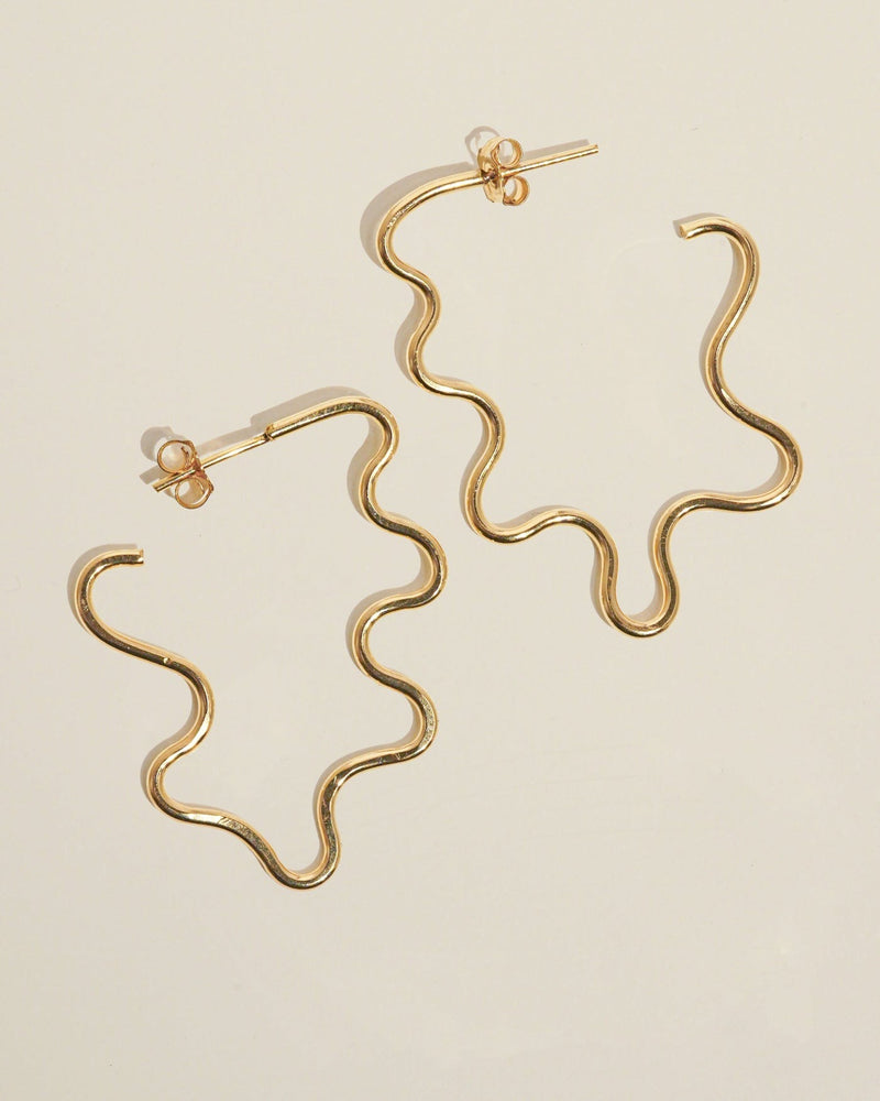 Squiggly Hoops - Large