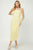 Tabitha Linen Midi Dress - Butter Yellow