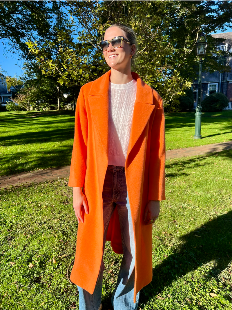 Kylie Coat - Orange