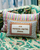 Espresso Martini Needlepoint Pillow