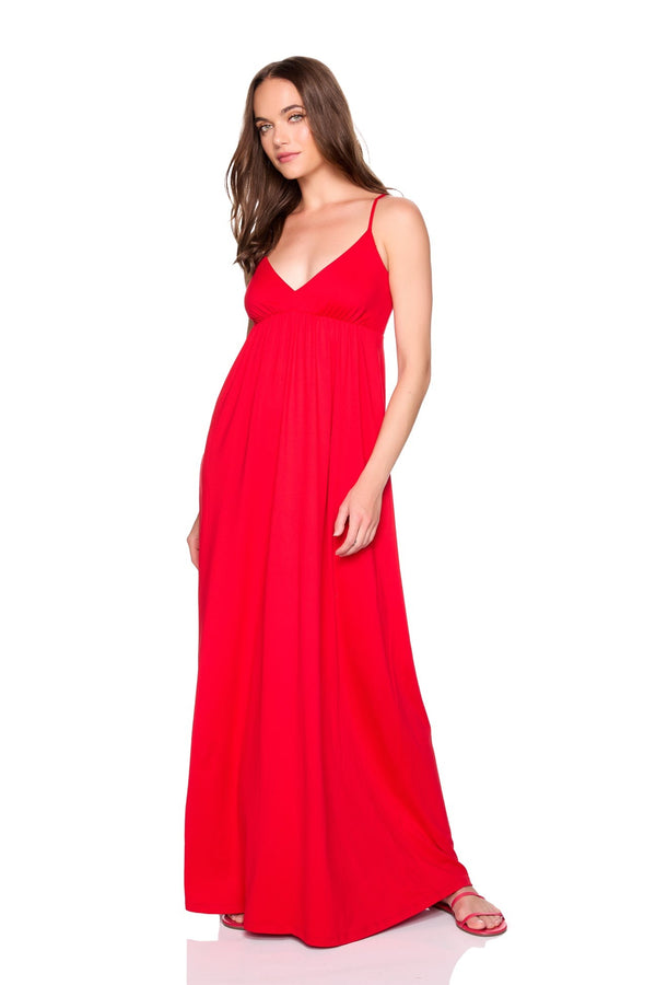 Slip String Maxi Dress