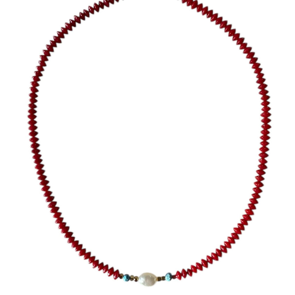 Saint Thomas Coral Necklace