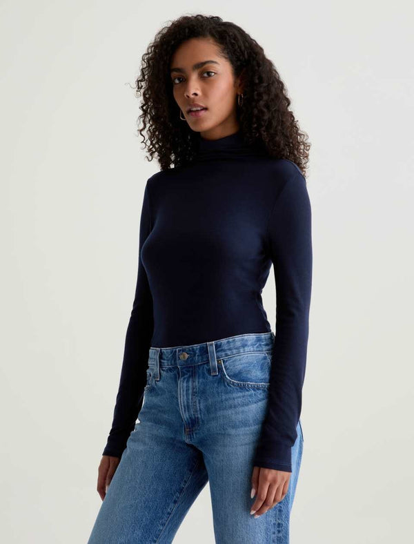 AG Jeans Chels Turtleneck - Deep Trenches
