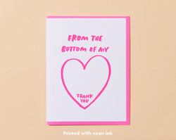 Bottom Of My Heart Card