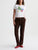Brinley Mid-Rise Straight - Wood Brown