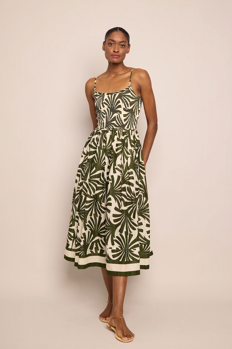 Carmen Dress - Catalina Olive