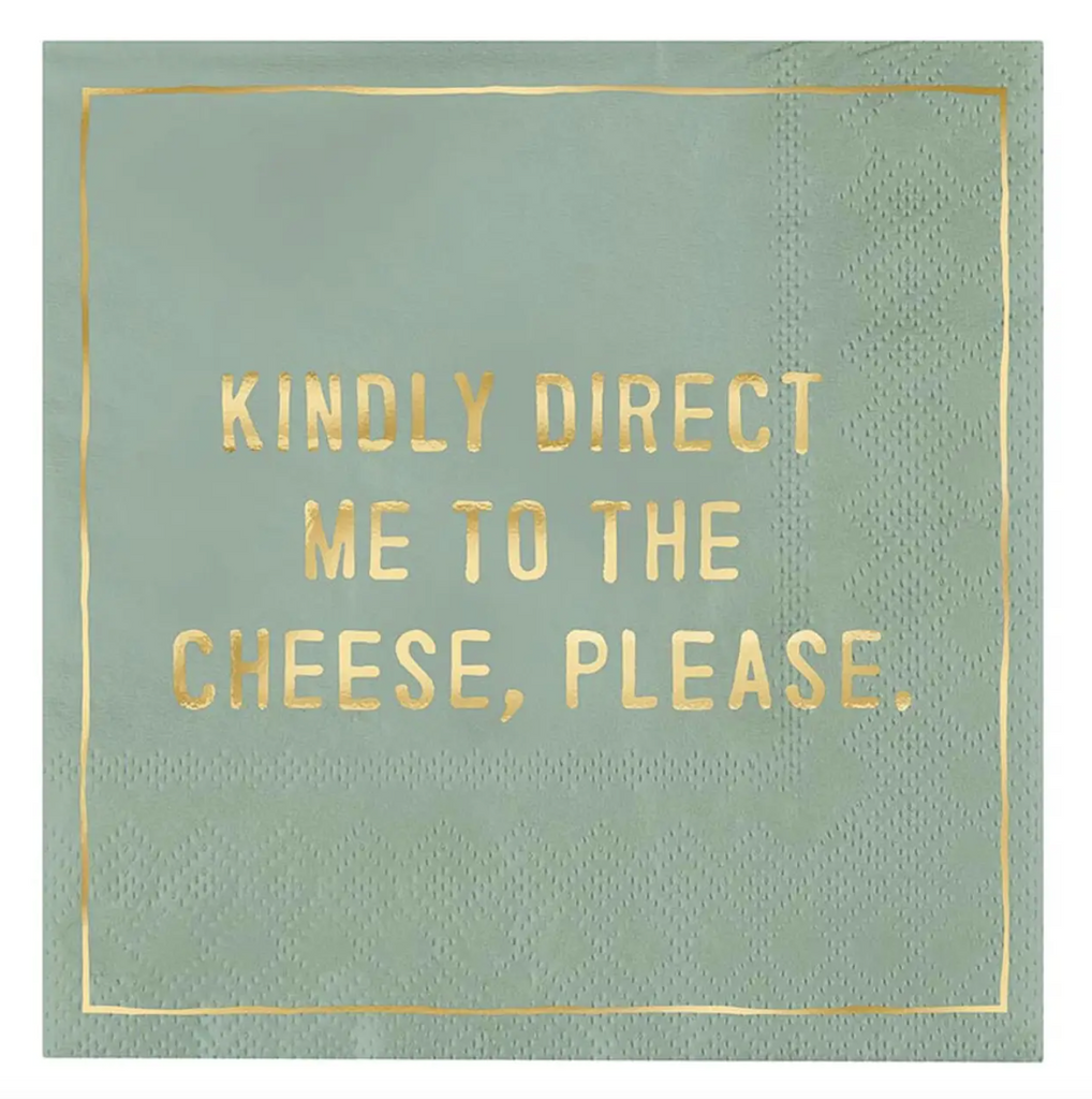 Cheese Please Cocktail Napkins