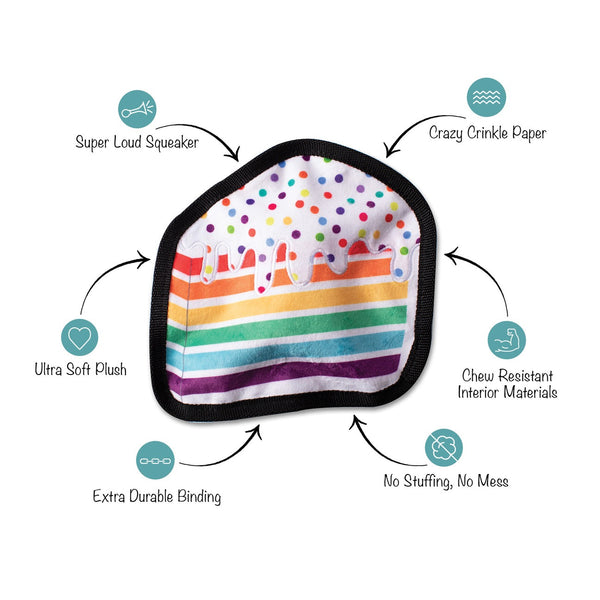 Cake Durable Dog Toy
