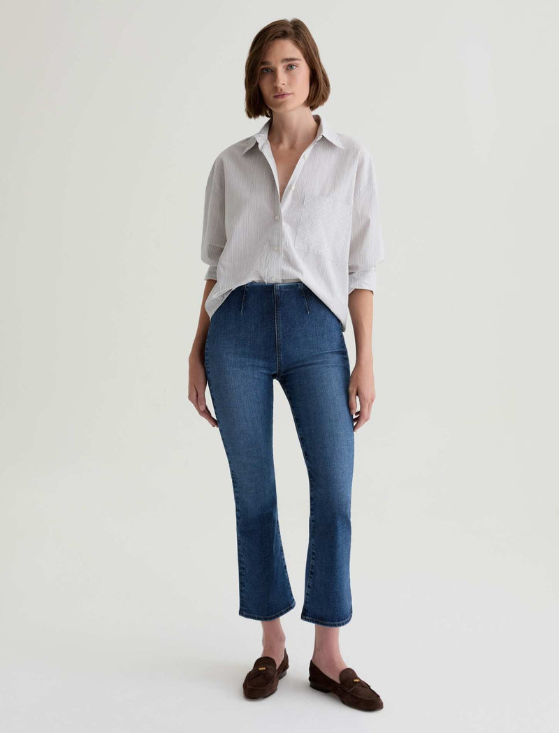 AG Jeans Farrah Pull On Boot Crop - Moonlight