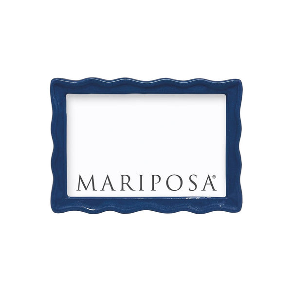 Mariposa Wavy Blue Frame - 4 x 6