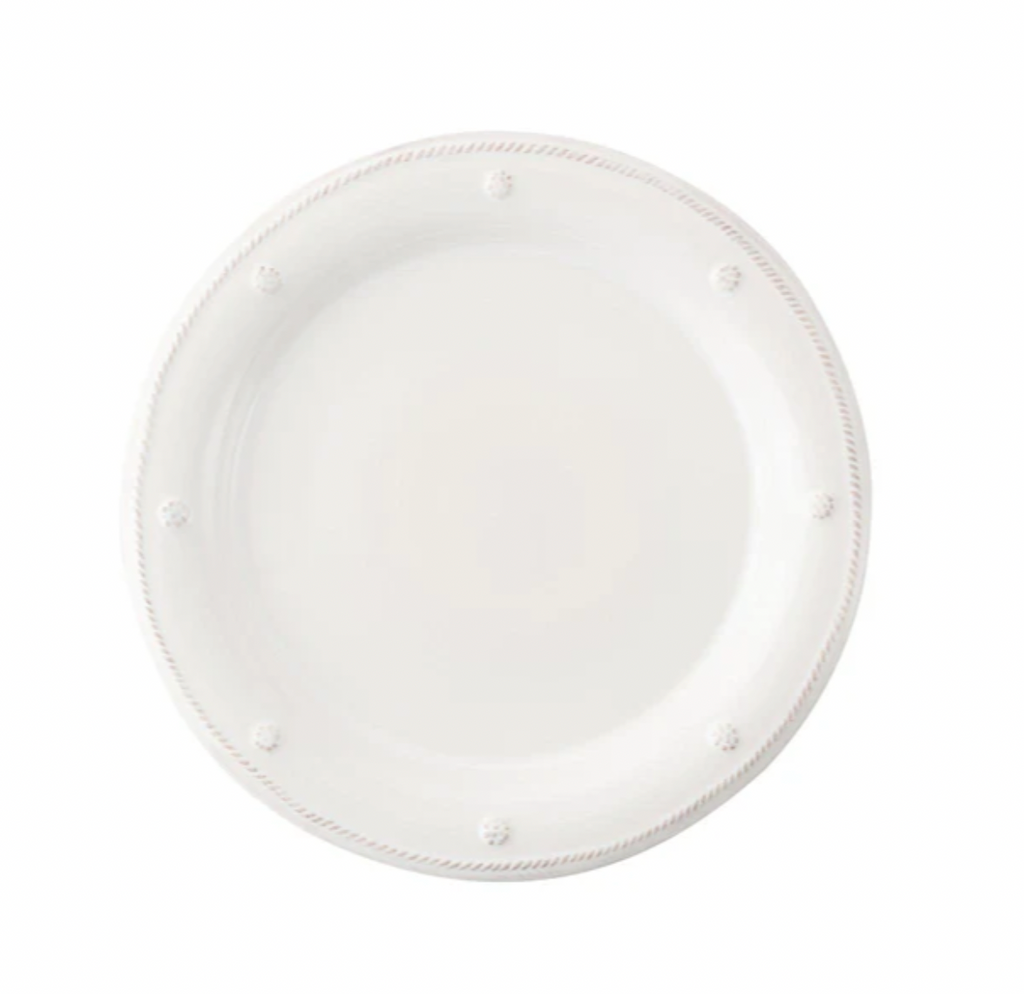 Berry & Thread Dessert/Salad Plate Set - Whitewash