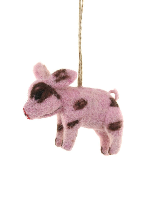 Cody Foster Spotted Piglet Ornament