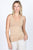 Reversible V-Neck/Scoop Tank - Latte - O/S