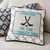 Penalty Box Needlepoint Pillow