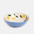Blue Lemons Shallow Stoneware Bowl