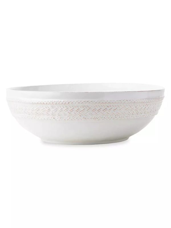 Le Panier 12" Serving Bowl - Whitewash