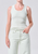 AGOLDE Poppy Tank - Mint Cream