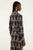 Black Striped Tigers Tulle Blouse