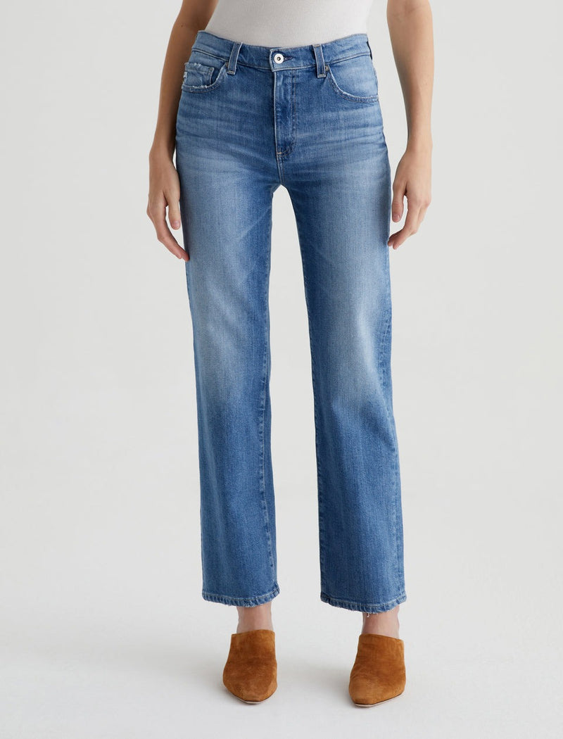Brinley Mid-Rise Straight - Iris