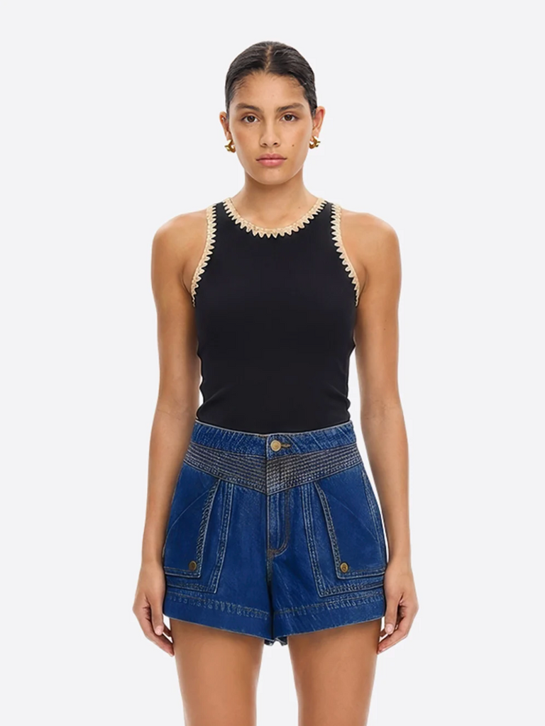 Tullulah Spliced Tank