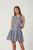 Shoshanna Natalia Dress - Navy/Optic