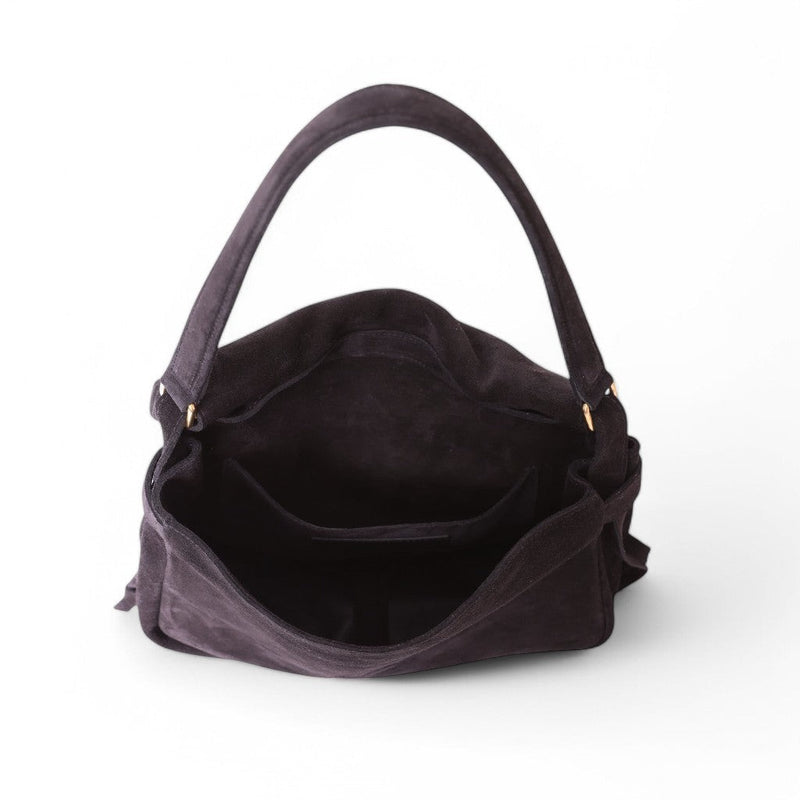 Suede Remi Shoulder Bag