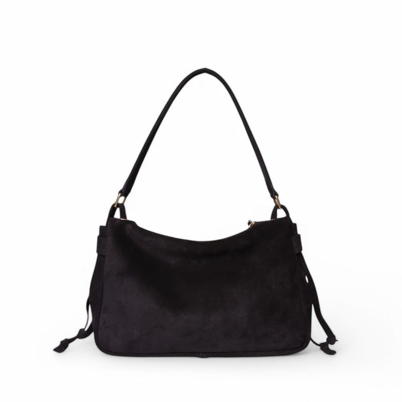 Suede Remi Shoulder Bag
