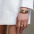 Mia Bold Statement Bangle - Gold